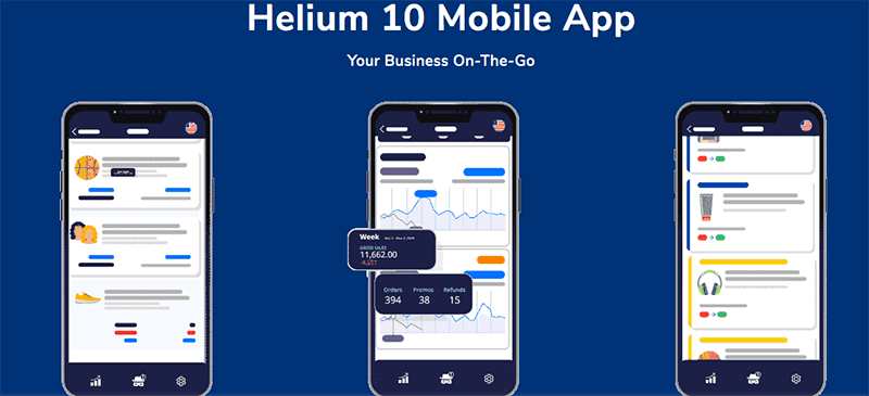 Helium 10 Mobile App